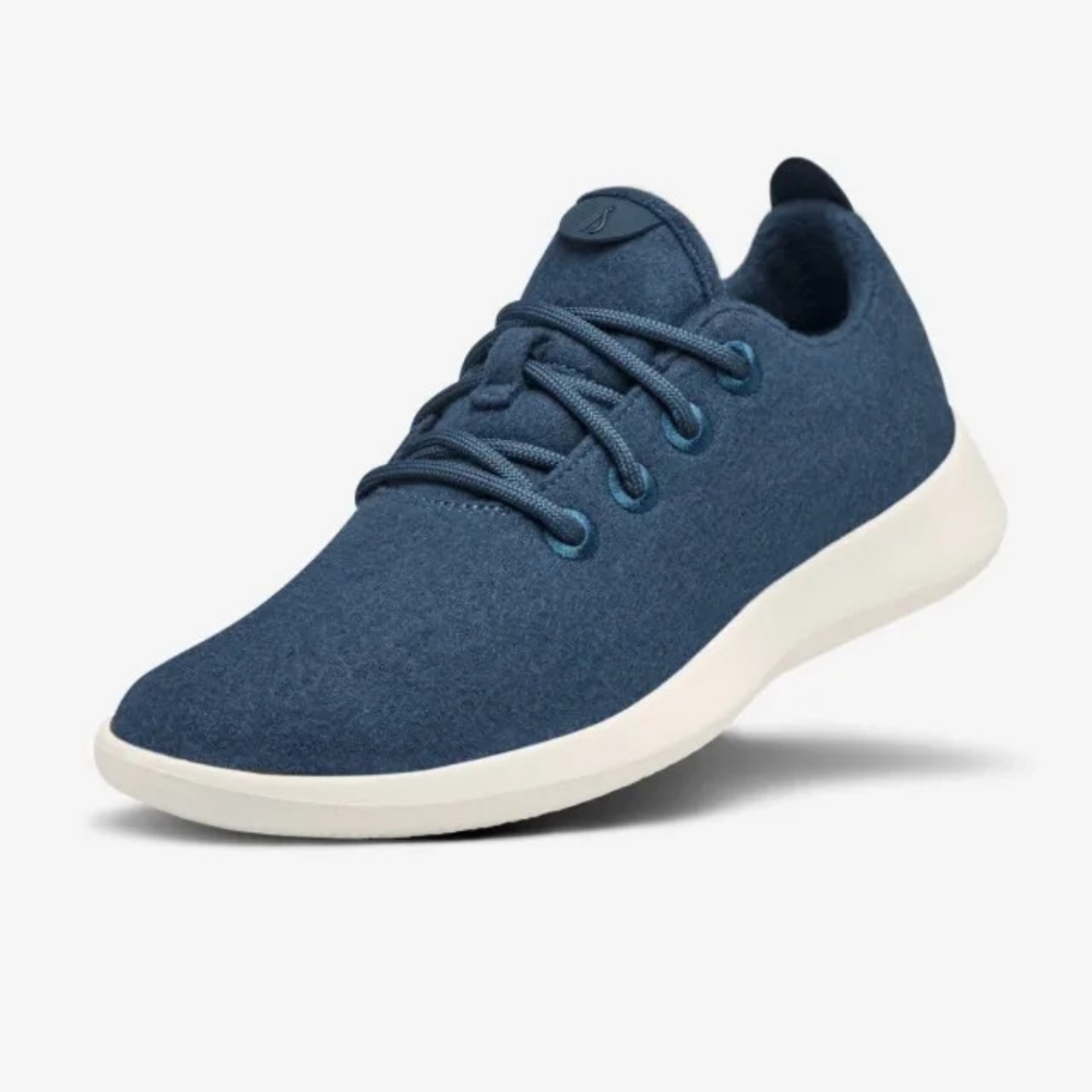 Allbirds Wool Runners Merino Wool Shoes Size 7 Blue